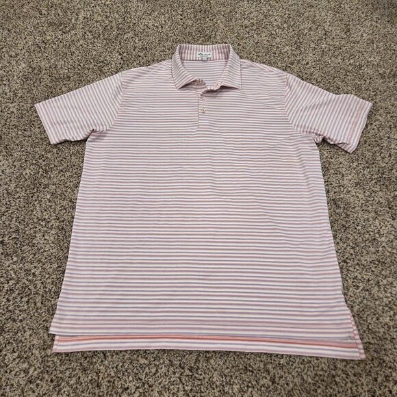 Peter Millar Other - Peter Millar Summer‎ Comfort Polo Shirt Men's XL Striped Performance Stretch